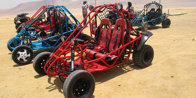 dune buggys in paracas